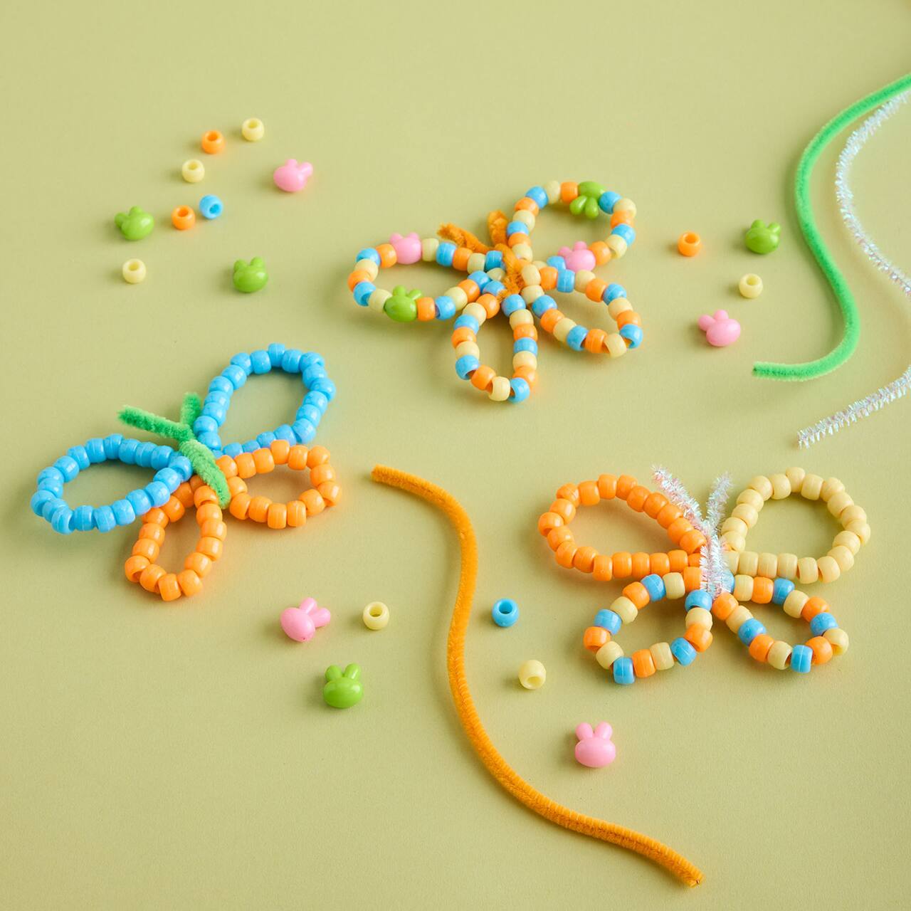 Pony Bead Butterflies
